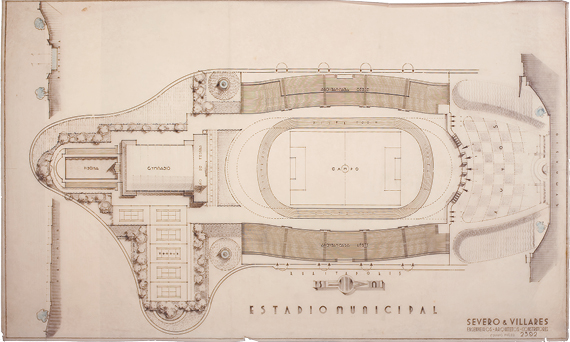 ANTEPROJETO DO ESTÁDIO DO PACAEMBU, 1934